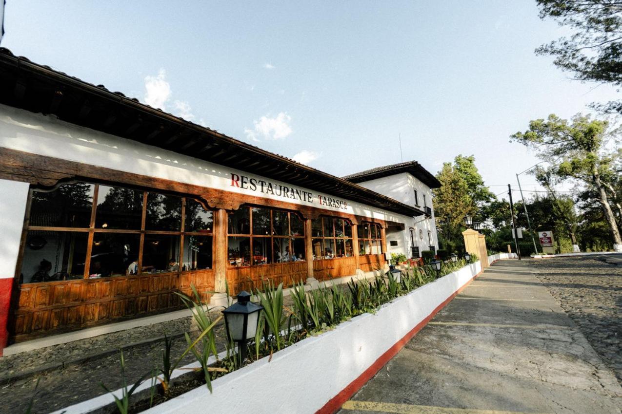 Best Western Plus Posada de Don Vasco Pátzcuaro Exterior foto Restaurant in San Marcos